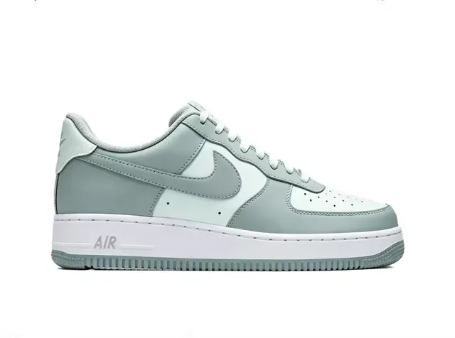 Nike Air Force 1 Sage Green White tênis lifestyle 4