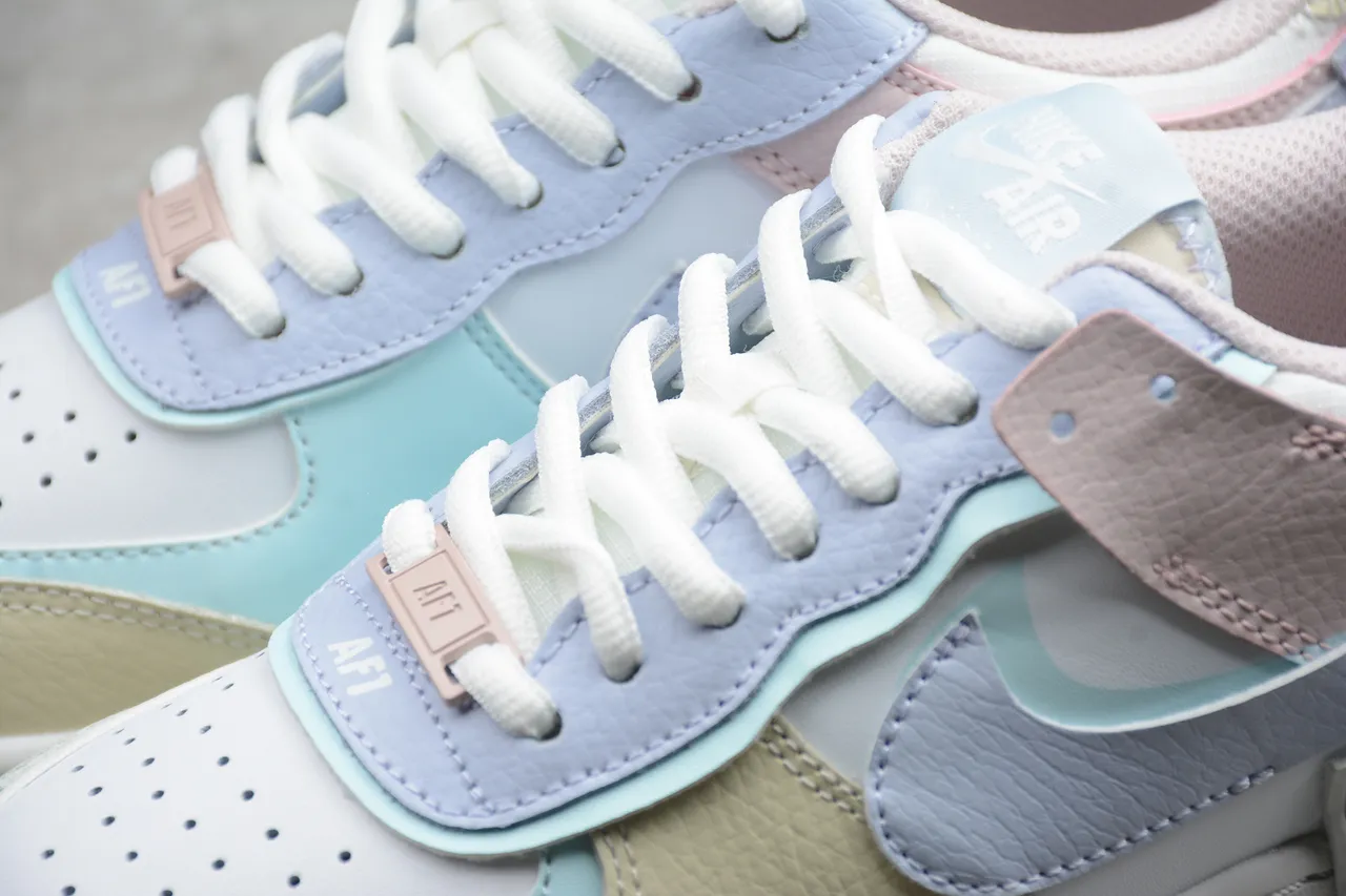 Nike Air Force 1 Shadow Pastel Multicolor Lifestyle Sneakers 9