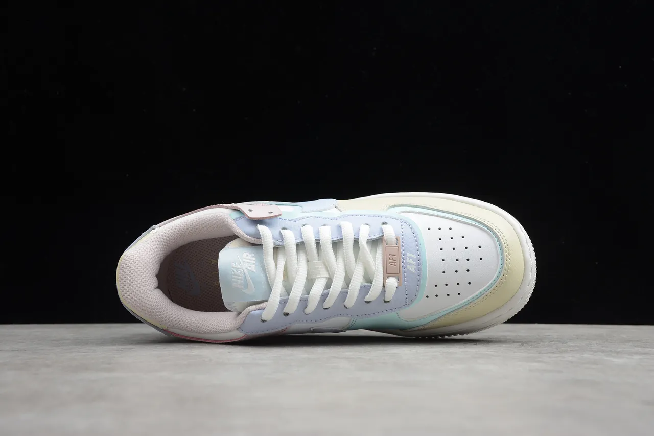 Nike Air Force 1 Shadow Pastel Multicolor Lifestyle Sneakers 14