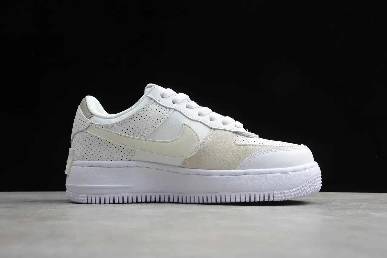 Nike Air Force 1 Shadow White Lifestyle Sneakers 5