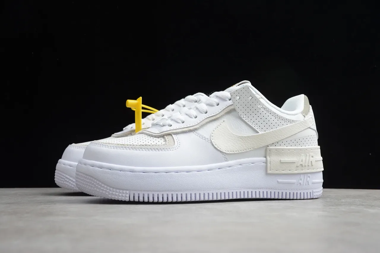 Nike Air Force 1 Shadow White Lifestyle Sneakers 6