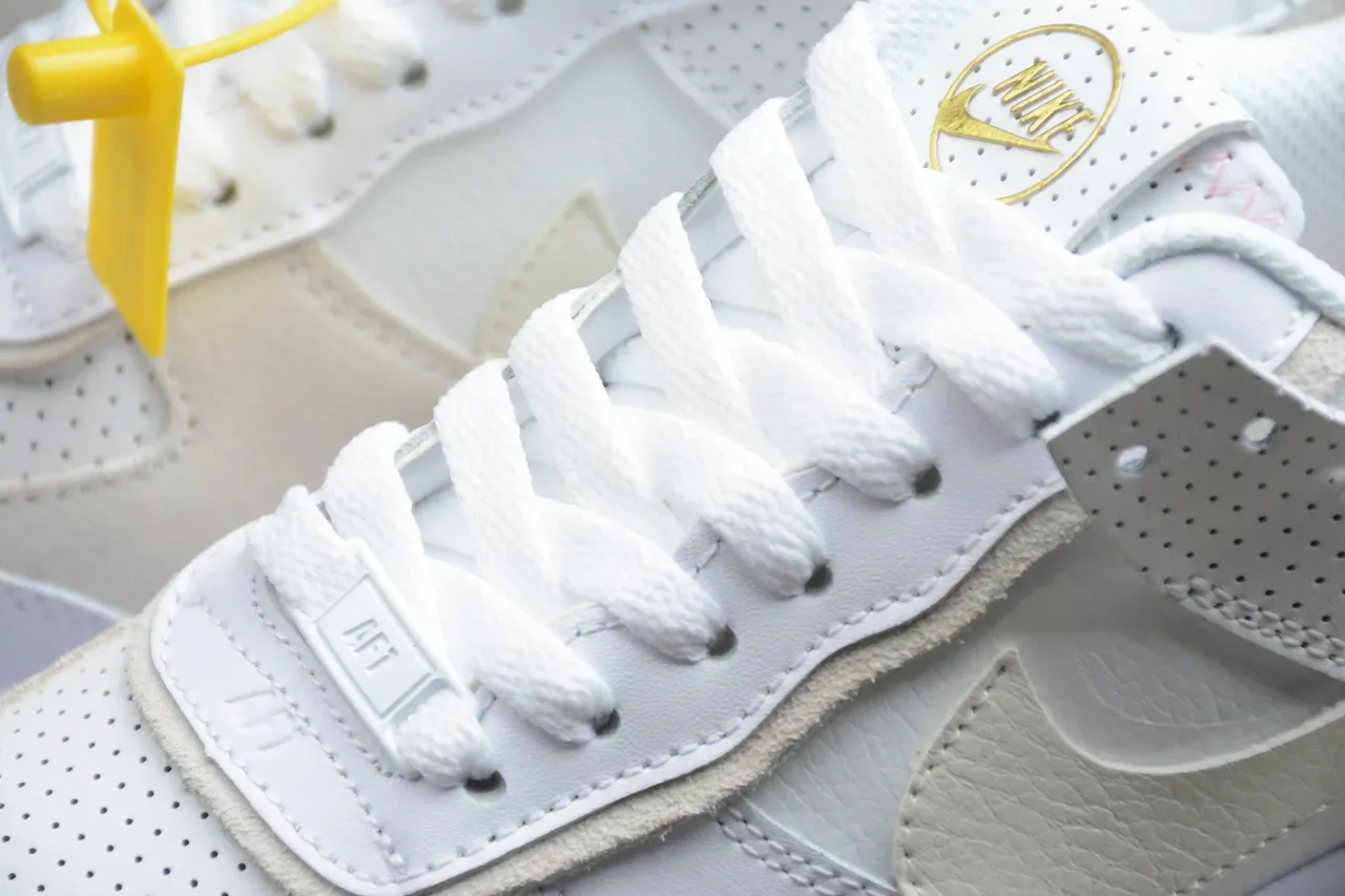 Nike Air Force 1 Shadow White Lifestyle Sneakers 14