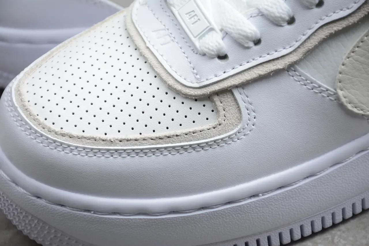 Nike Air Force 1 Shadow White Lifestyle Sneakers 15