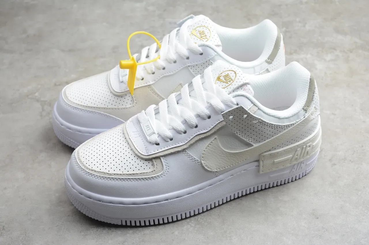 Nike Air Force 1 Shadow White Lifestyle Sneakers 16