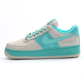Nike Air Force 1 Tiffany Beige Turquoise Lifestyle Sneakers