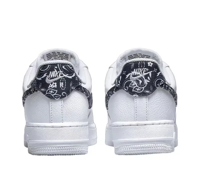 Nike Air Force 1 White Bandana-Print Lifestyle Sneakers 3