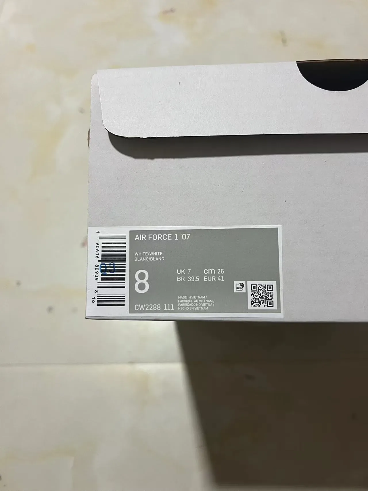 Nike Air Force 1 White Lifestyle Sneakers 10