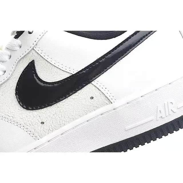 Nike Air Force 1 White Navy Lifestyle Sneakers 2