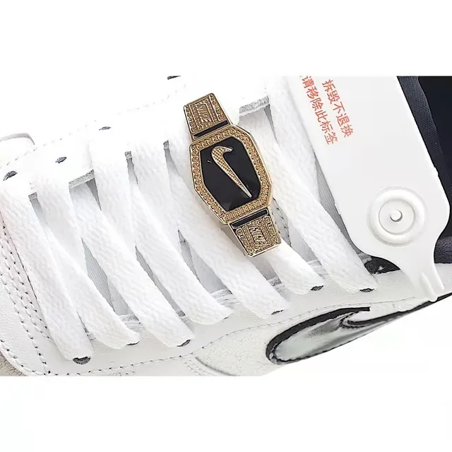 Nike Air Force 1 White Navy Lifestyle Sneakers 3