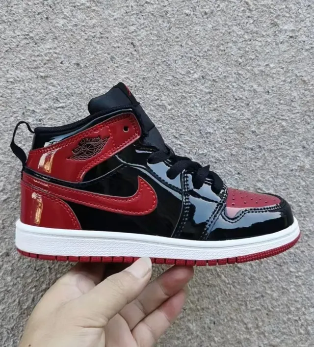 Nike Air Jordan 1 Black Blue Red Yellow Basketball Shoes 2