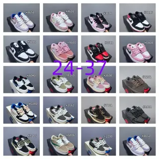 Nike Air Jordan 1 Low Lavender Pink Blue Lifestyle Sneakers