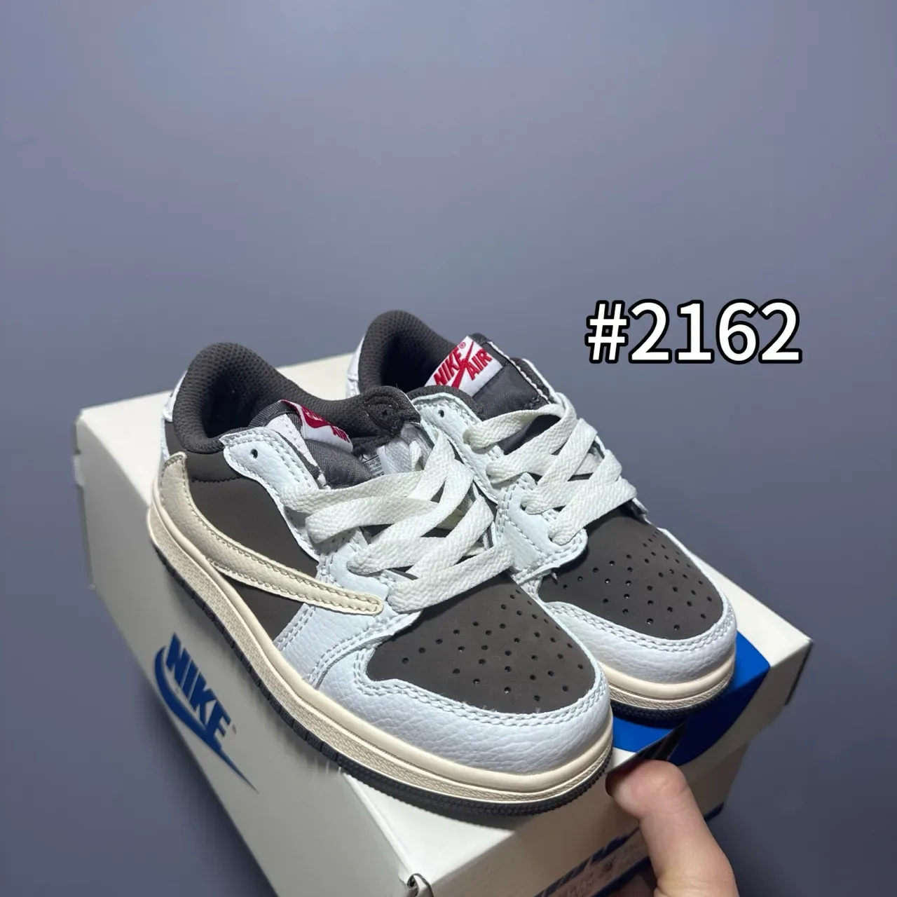 Nike Air Jordan 1 Low Lavender Pink Blue Lifestyle Sneakers 18