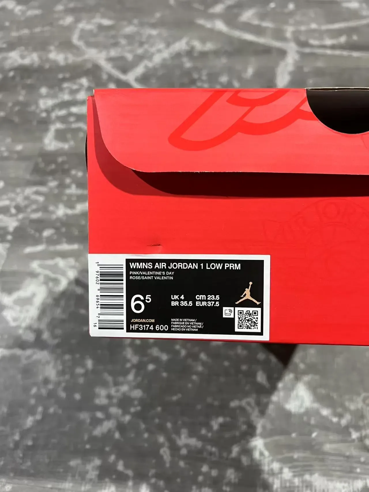 Nike Air Jordan 1 Low Pink and Red Glossy Lifestyle Sneakers 10
