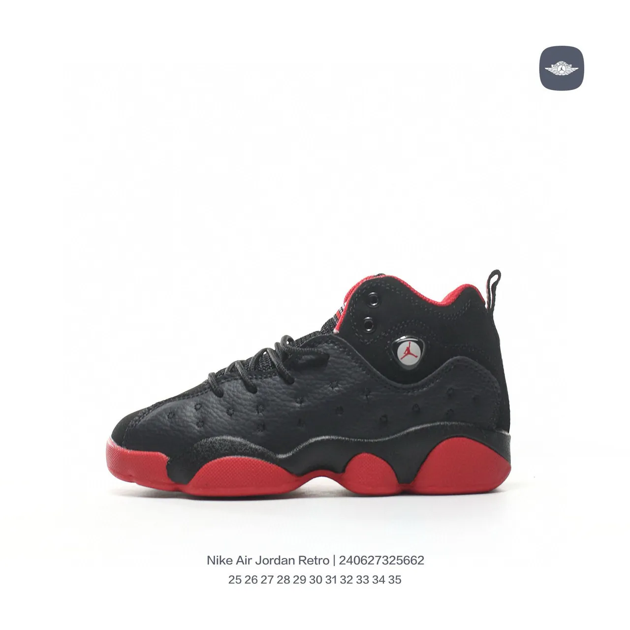 Nike Air Jordan 12 Retro Black Gray White Red Basketball Shoes 8