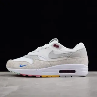 Nike Air Max 1 White Beige Multicolor Lifestyle Sneakers