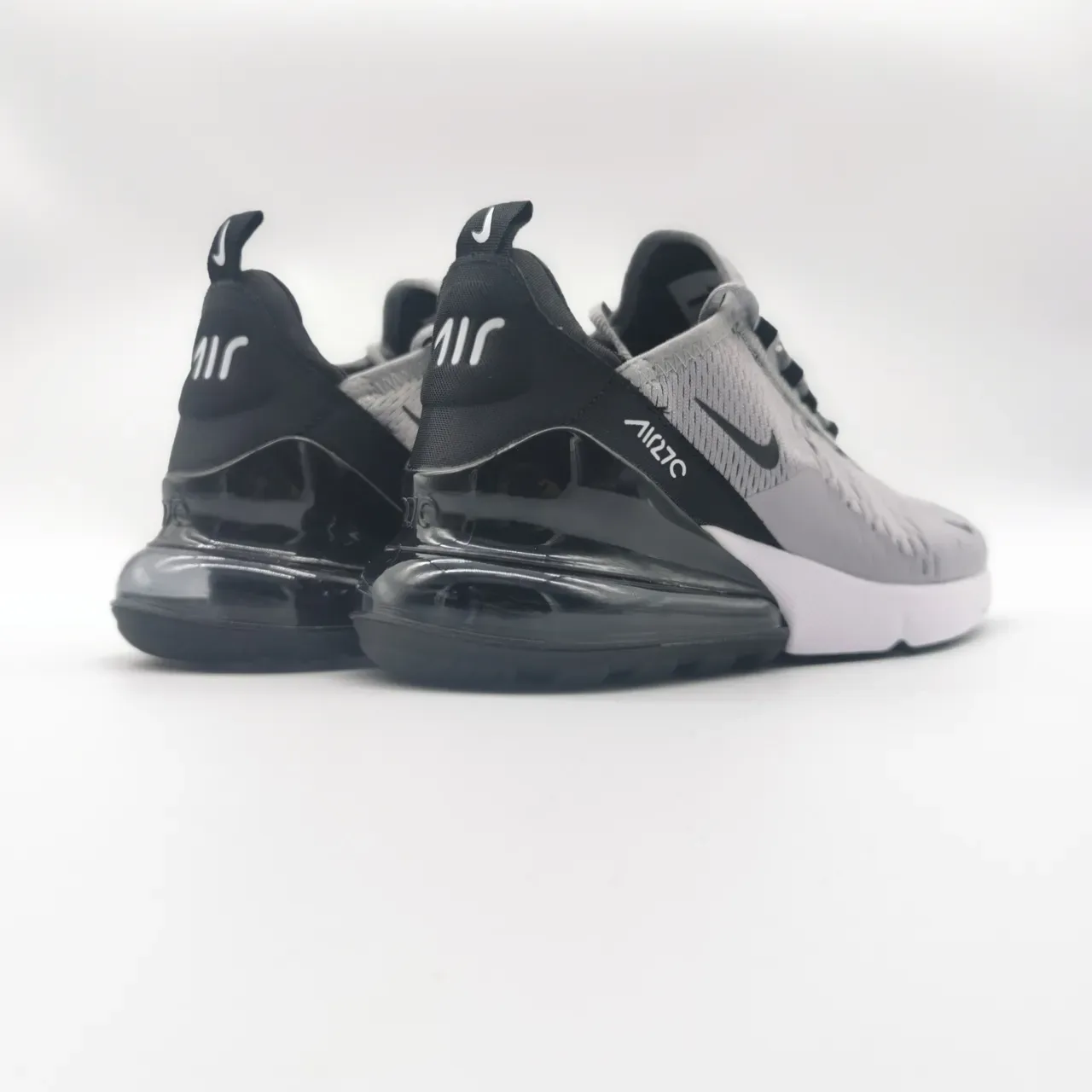 Nike Air Max 270 Gray Black White Lifestyle Sneakers 3