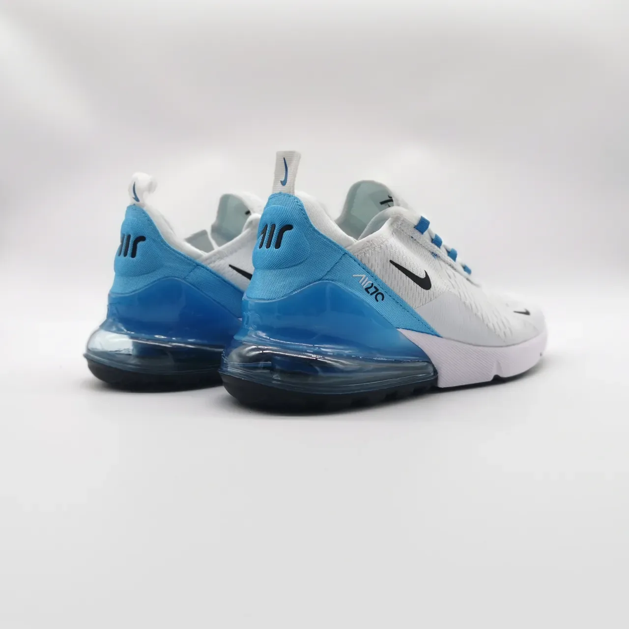 Nike Air Max 270 White Blue Lifestyle Sneakers 3