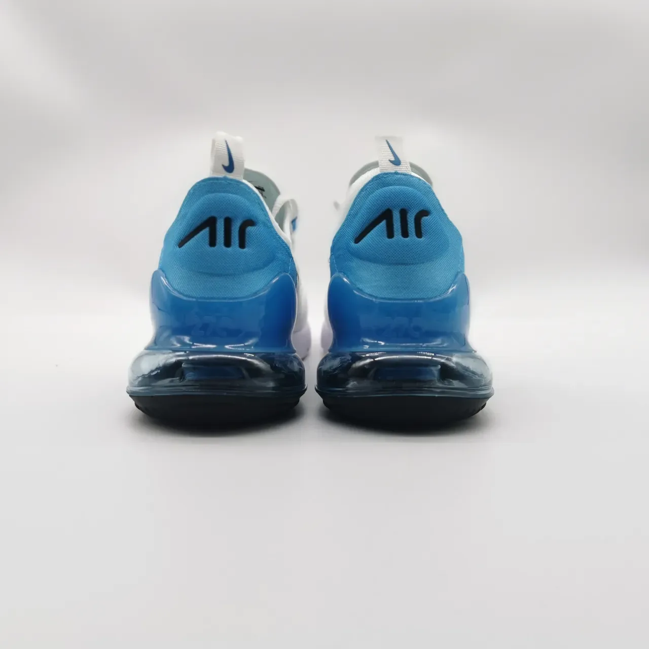 Nike Air Max 270 White Blue Lifestyle Sneakers 4