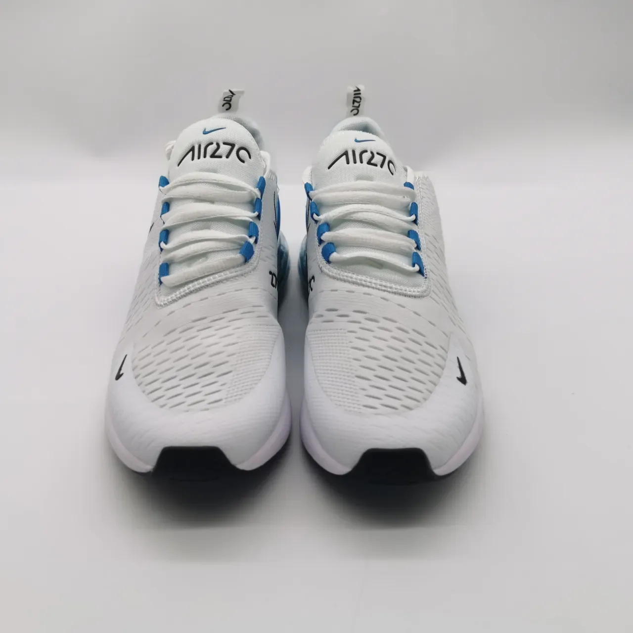 Nike Air Max 270 White Blue Lifestyle Sneakers 5