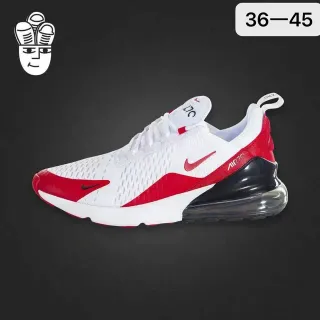 Nike Air Max 270 White Red Lifestyle Sneakers