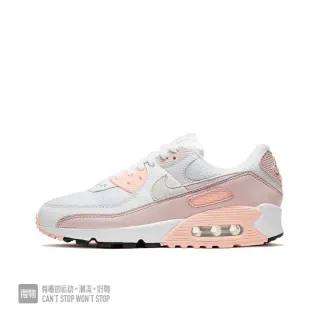 Nike Air Max 90 White and Pink Lifestyle Sneakers