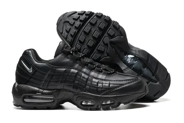 Nike Air Max 95 Black Monochrome Lifestyle Sneakers 3