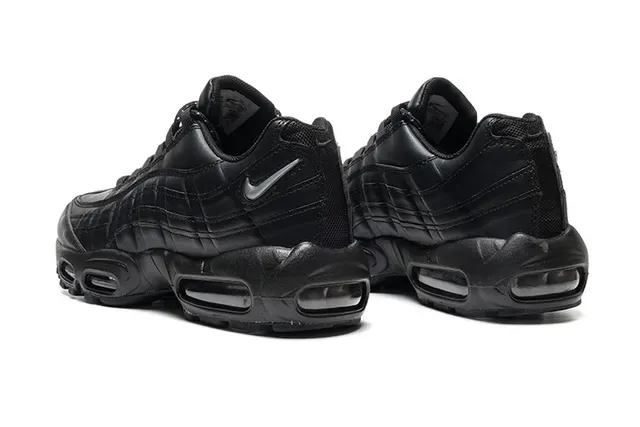 Nike Air Max 95 Black Monochrome Lifestyle Sneakers 4