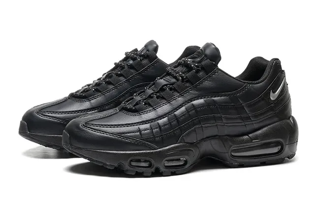 Nike Air Max 95 Black Monochrome Lifestyle Sneakers 5