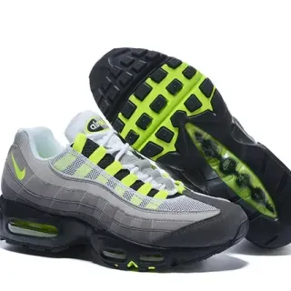 Nike Air Max 95 Gray Black Volt Lifestyle Sneakers