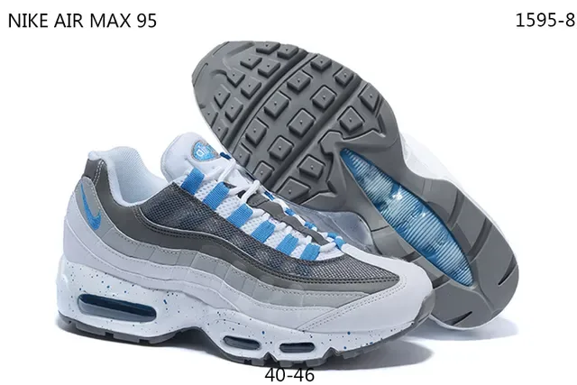 Nike Air Max 95 Gray Black Volt Lifestyle Sneakers 3