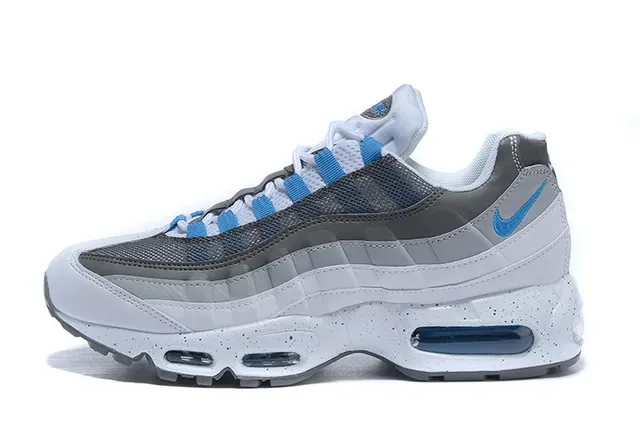 Nike Air Max 95 Gray Black Volt Lifestyle Sneakers 7