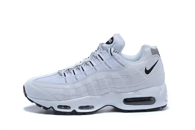 Nike Air Max 95 Gray Black Volt Lifestyle Sneakers 13