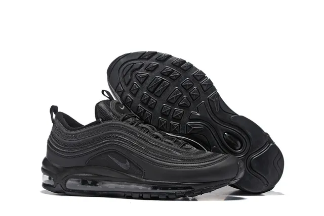 Nike Air Max 97 Black Monochrome Lifestyle Sneakers 5