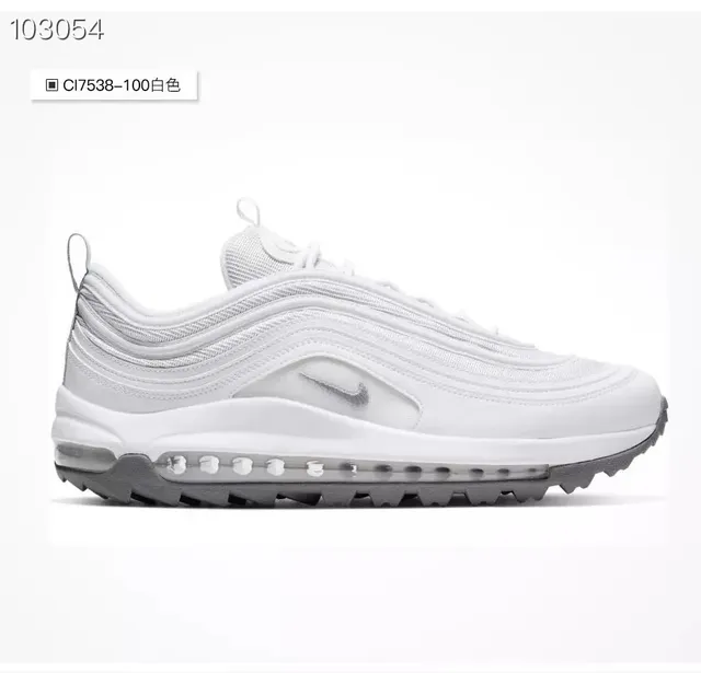 Nike Air Max 97 Golf White Lifestyle Sneakers 4