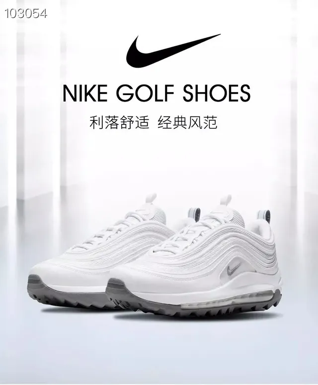 Nike Air Max 97 Golf White Lifestyle Sneakers 6