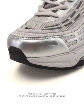 Nike Air Max 97 Gray Silver Lifestyle Sneakers 4