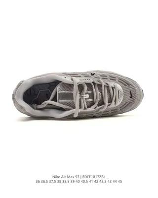 Nike Air Max 97 Gray Silver Lifestyle Sneakers 7