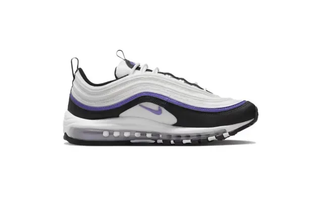 Nike Air Max 97 White Black Purple Lifestyle Sneakers 3