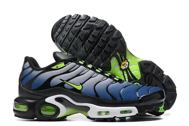 Nike Air Max Plus Black Red Blue Lifestyle Sneakers 3