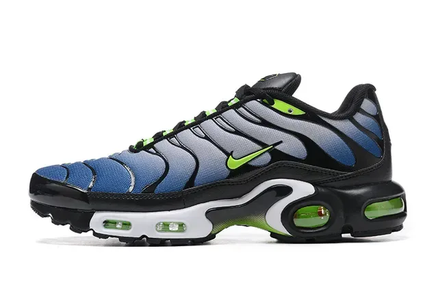 Nike Air Max Plus Black Red Blue Lifestyle Sneakers 5