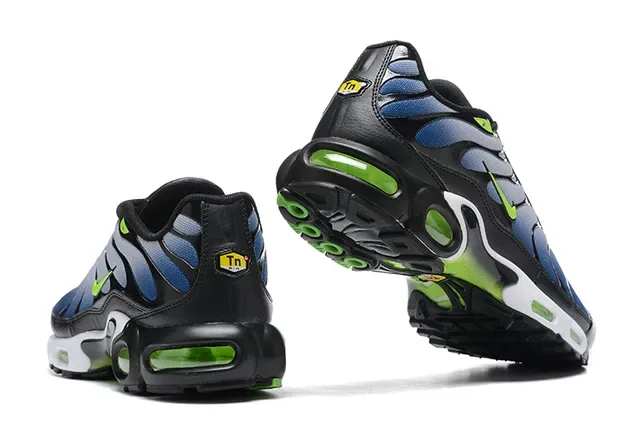 Nike Air Max Plus Black Red Blue Lifestyle Sneakers 7