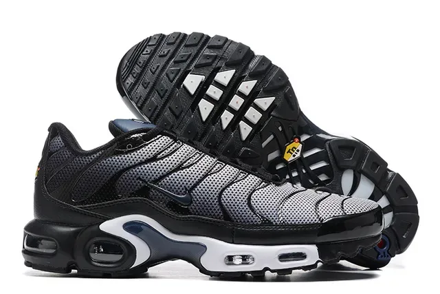 Nike Air Max Plus Black Red Blue Lifestyle Sneakers 9