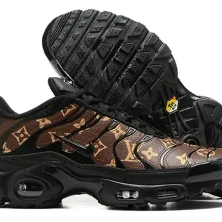 Nike Air Max Plus Monogram Brown Black Lifestyle Sneakers