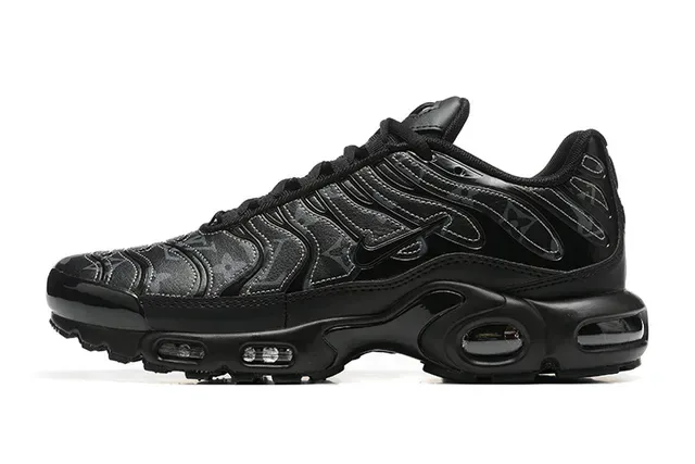 Nike Air Max Plus Monogram Brown Black Lifestyle Sneakers 4