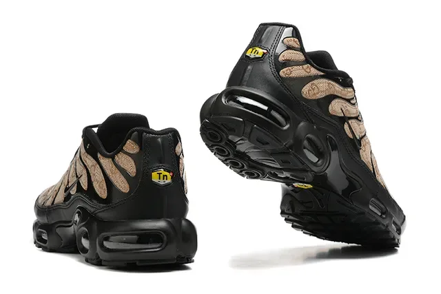 Nike Air Max Plus Monogram Brown Black Lifestyle Sneakers 19