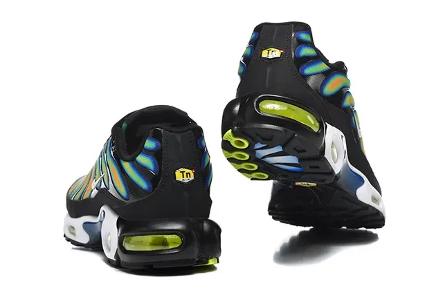 Nike Air Max Plus Multicolor Wave Pattern Lifestyle Sneakers 2