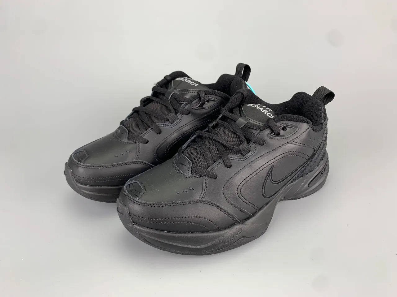 Nike Air Monarch IV Black Lifestyle Sneakers 6