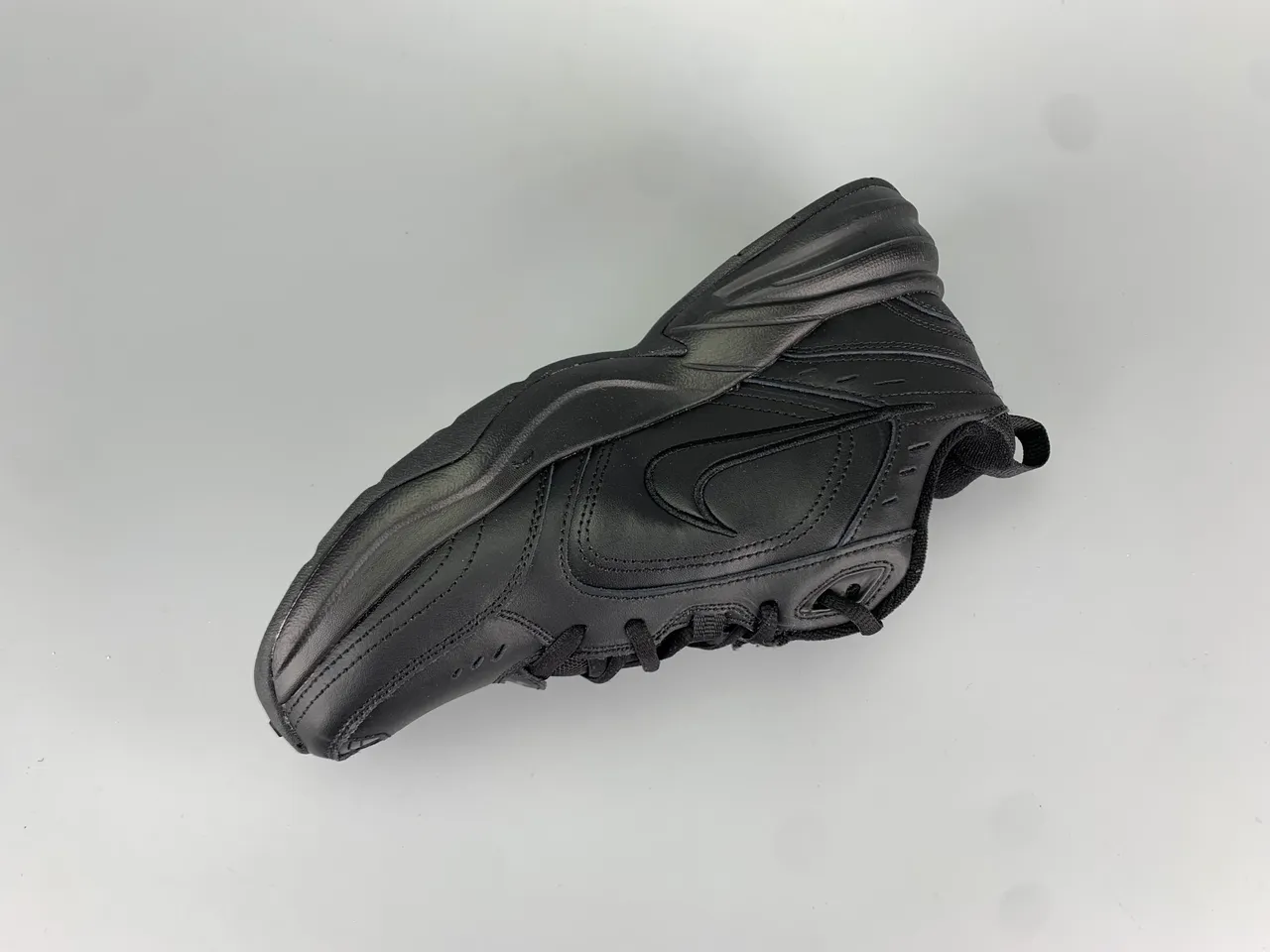 Nike Air Monarch IV Black Lifestyle Sneakers 10