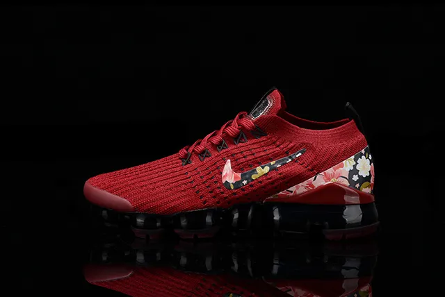 Nike Air VaporMax Floral Red Lifestyle Sneakers 12