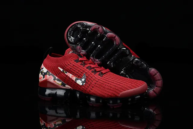 Nike Air VaporMax Floral Red Lifestyle Sneakers 14